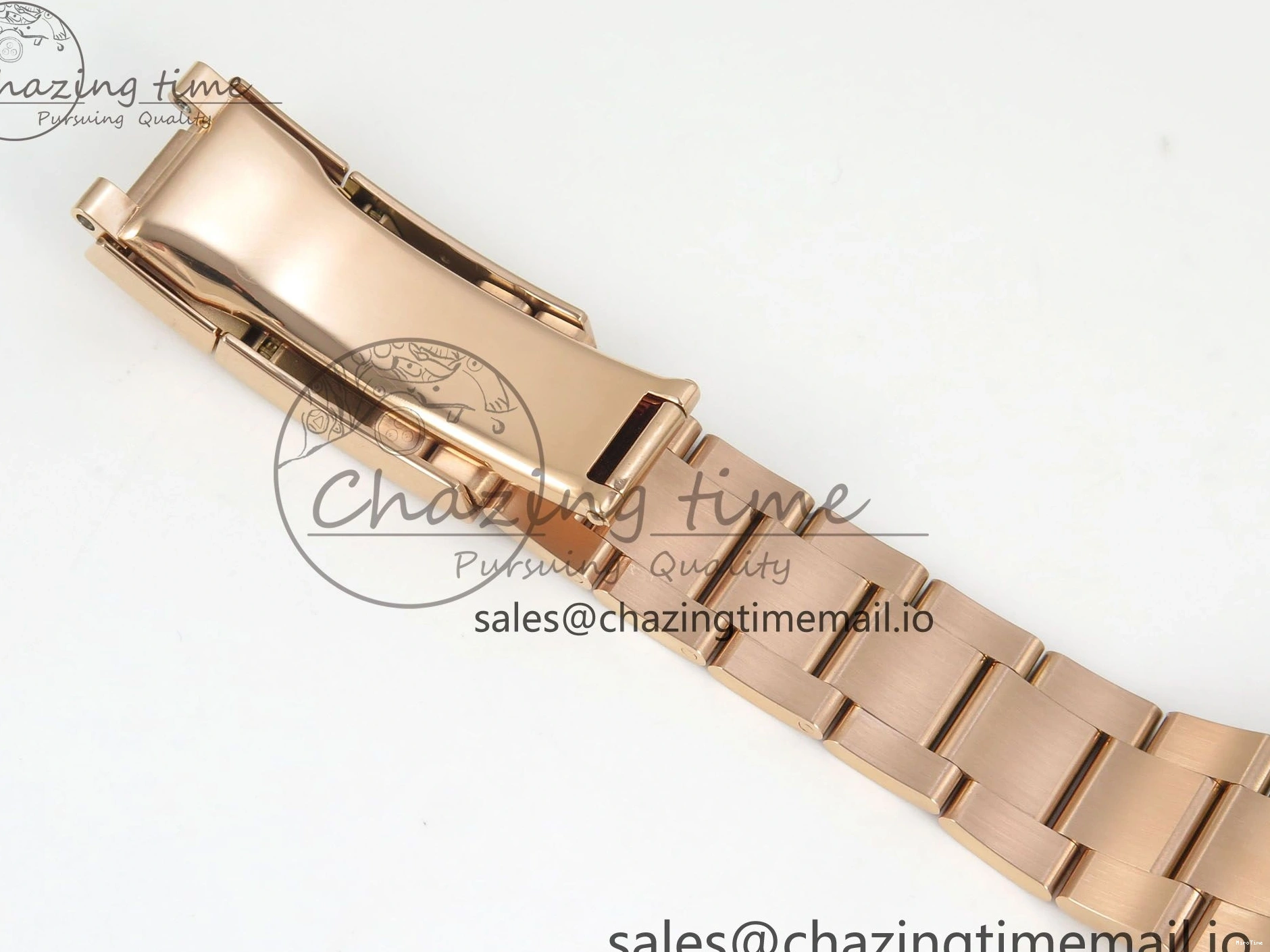 MiroTime 0130 WeatherProof Daytona 126505 RG Clean 1:1 Best Edition RG Champagne Stick Dial on RG Bracelet Super Clone DD 248